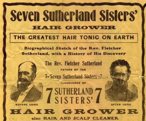 19 Old Photos of the 7 Sutherland Sisters & Their 37 Feet of Hair