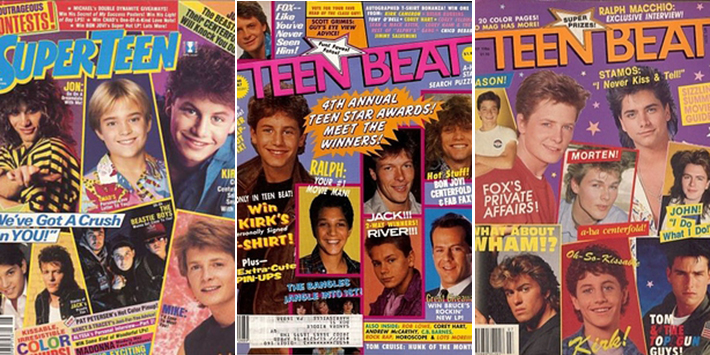 shows, movies, pop and rock stars and all the fun in magazines like Tiger B...