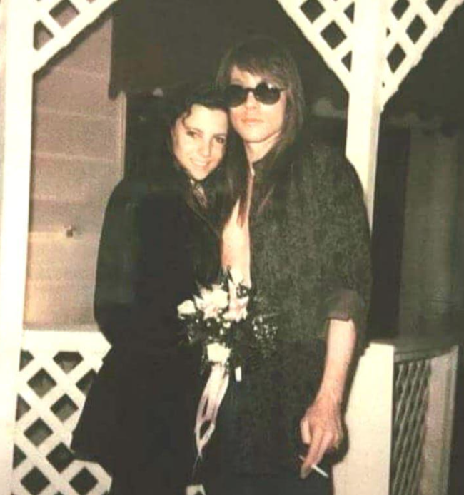 Axl Rose and Erin Everly