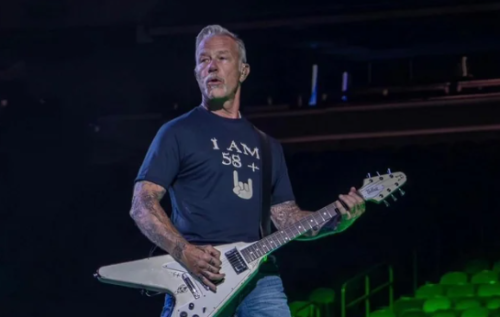 Metallica frontman James Hetfield