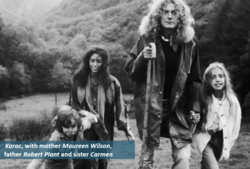 Siblings from Robert Plant's First Marriage