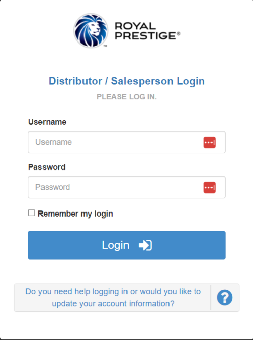 Login Button