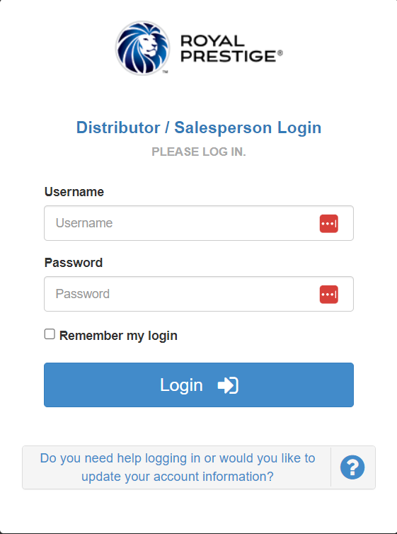 Login Button