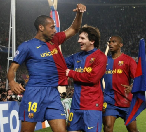 Thierry Henry Samuel Eto'o Lionel Messi