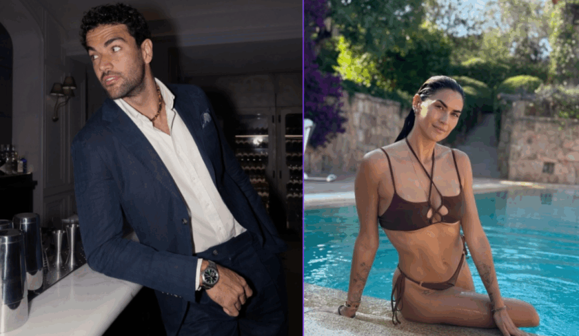 Matteo Berrettini's and Melissa Satta