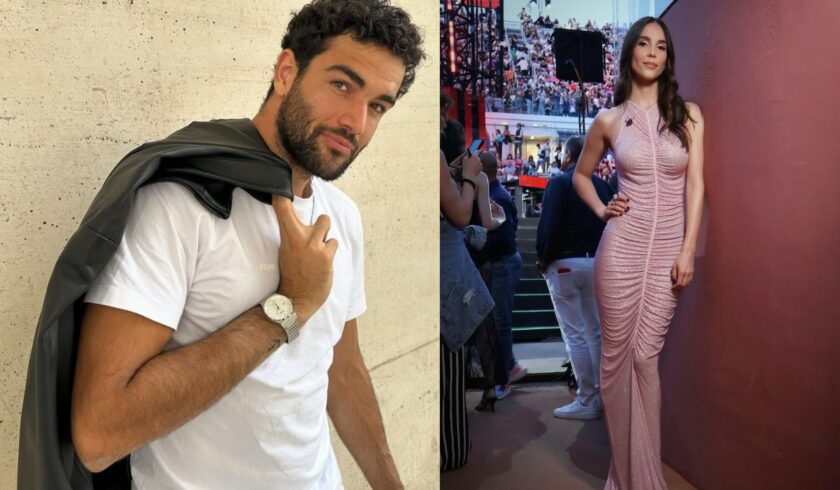 Matteo Berrettini's and Paola Di Benedetto