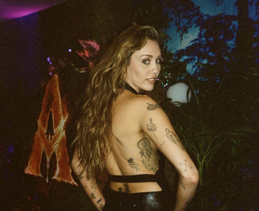 Miley was present at a Los Angeles movie premiere