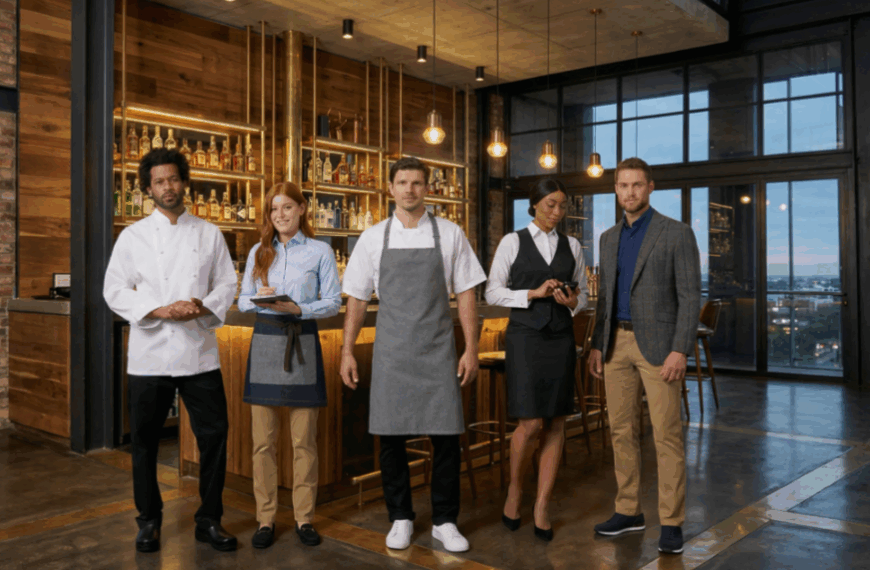 summer uniforms for staff