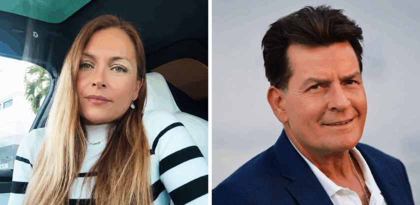 Paula Profit and Charlie Sheen